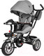 Миниатюра изображения товара Трехколесный велосипед с ручкой Farfello PLK-11 (серый)