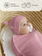 Миниатюра изображения товара Пеленка-кокон детская Amarobaby Fashion / AB-OD22-FS571/06-56 (розовый, р.56-68)