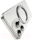Миниатюра изображения товара Чехол-накладка Hoco AS1 для iPhone 15 Pro Max магнитный с кольцом (прозрачный)