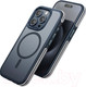 Миниатюра изображения товара Чехол-накладка Hoco AS5 для iPhone 15 Pro Max магнитный противоударный (синий)