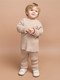 Миниатюра изображения товара Костюм для малышей Amarobaby Noodles / AB-OD23-11N/03-80 (бежевый, р.80)