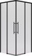 Миниатюра изображения товара Душевой уголок Niagara NG-6829-34BLACK 90x90x195 (черный матовый/прозрачное стекло)