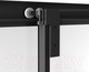 Миниатюра изображения товара Душевой уголок Niagara NG-6833-34BLACK 90x90x195 (черный матовый/прозрачное стекло)