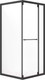 Миниатюра изображения товара Душевой уголок Niagara NG-6835-34BLACK 100x100x195 (черный матовый/прозрачное стекло)