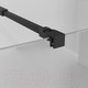 Миниатюра изображения товара Душевая стенка Niagara NG-670-80ВLACK 80x195 (черный матовый/прозрачное стекло)