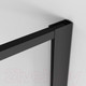 Миниатюра изображения товара Душевая стенка Niagara NG-680-12BLACK 120x195 (черный матовый/прозрачное стекло с рисунком)