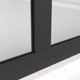 Миниатюра изображения товара Душевая стенка Niagara NG-686-90BLACK 90x195 (черный матовый/прозрачное стекло)
