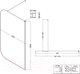 Миниатюра изображения товара Душевая стенка Niagara NG-689-10TBLACK 100x200 (черный матовый/тонированное стекло)