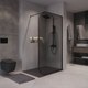 Миниатюра изображения товара Душевая стенка Niagara NG-689-10TBLACK 100x200 (черный матовый/тонированное стекло)