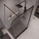 Миниатюра изображения товара Душевая стенка Niagara NG-689-10TBLACK 100x200 (черный матовый/тонированное стекло)