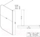 Миниатюра изображения товара Душевая стенка Niagara NG-689-12TBLACK 120x200 (черный матовый/тонированное стекло)