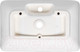 Миниатюра изображения товара Умывальник Quarter Bath Smooth Line 70SM23062