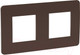 Миниатюра изображения товара Рамка для выключателей и розеток Schneider Electric Unica NU280416