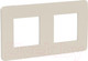 Миниатюра изображения товара Рамка для выключателей и розеток Schneider Electric Unica NU280424
