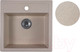 Миниатюра изображения товара Мойка кухонная БелЭворс Rio (темно-бежевый)