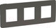 Миниатюра изображения товара Рамка для выключателей и розеток Schneider Electric Unica NU280622