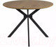 Миниатюра изображения товара Обеденный стол Signal Aster 100 (дуб/черный)