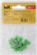 Миниатюра изображения товара Набор наконечников для кабеля IEK UTE10-4-D2-2-100 (20шт, светло-зеленый)