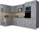 Миниатюра изображения товара Кухонный гарнитур Interline Мила Gloss 1.68x3.2 левая (керамика/керамика/травертин серый)