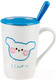 Миниатюра изображения товара Кружка с ложкой Miniso Cartoon Series / 6628 (с крышкой и ложкой)