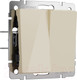 Миниатюра изображения товара Выключатель Werkel W1120043 (айвори акрил)