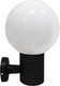 Миниатюра изображения товара Бра уличное INhome BALL-1xA60-BL / 4690612053622 (черный)