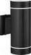 Миниатюра изображения товара Бра уличное INhome LINES-2xGX53-NL-BL / 4690612051628 (черный)