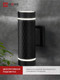 Миниатюра изображения товара Бра уличное INhome DIAMOND-2xGX53-NL-BL / 4690612051635 (черный)