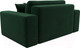 Миниатюра изображения товара Кресло-кровать Лига Диванов Лига-036 / 121291 (велюр зеленый)