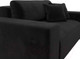 Миниатюра изображения товара Кресло-кровать Лига Диванов Лига-036 / 121295 (велюр черный)