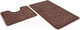 Миниатюра изображения товара Набор ковриков для ванной и туалета Shahintex РР 50x80/50x50 003 (кофе 76)