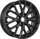 Миниатюра изображения товара Литой диск KDW KD1545 Rio 15x6" 4x100мм DIA 54.1мм ET 48мм Matt Black Painted