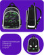 Миниатюра изображения товара Школьный рюкзак Berlingo Expert Plus. Black And Green / RU-EXPL-10013