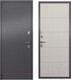 Миниатюра изображения товара Входная дверь Torex LF2 Alfa LT MP темно-серый букле графит/А6-28 лиственница белая (96x205, левая)