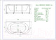 Миниатюра изображения товара Ванна акриловая Aquatek Мелисса 180x95 (с каркасом и экраном)