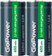 Миниатюра изображения товара Аккумулятор GoPower 16340 Li-ion 3В 650мАч / 00-00019619