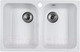Миниатюра изображения товара Мойка кухонная Marblan Duas (иней, с сифоном)