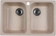 Миниатюра изображения товара Мойка кухонная Marblan Duas (гранит, с сифоном)