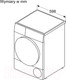 Миниатюра изображения товара Сушильная машина Bosch WQG233DFPL