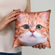 Миниатюра изображения товара Подушка декоративная Mni Mnu Антистресс. Кот / 10321135