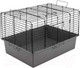 Миниатюра изображения товара Клетка для грызунов Homepet №2 87984 (58x40x32.5см, серый/черный)