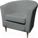Миниатюра изображения товара Кресло мягкое Mio Tesoro Тунне (Queen Grey)
