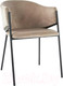 Миниатюра изображения товара Стул Signal Bono (Velvet Bluvel 28 бежевый/черный)