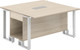 Миниатюра изображения товара Стол для переговоров Norden 120x120x75 / SP.0114.AR.AR.WH (акация равелло/акация равелло/белый/серый)