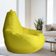 Миниатюра изображения товара Бескаркасное кресло Mio Tesoro Груша XL / GF-110x80-ZH (желтый)
