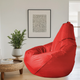 Миниатюра изображения товара Бескаркасное кресло Mio Tesoro Груша XL / GF-110x80-K (красный)