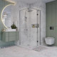 Миниатюра изображения товара Душевой уголок Niagara NG-6632-34 100x100x195 (хром/прозрачное стекло)