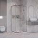 Миниатюра изображения товара Душевой уголок Niagara NG-6635-34 100x100x195 (хром/прозрачное стекло)