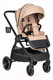 Миниатюра изображения товара Детская универсальная коляска Farfello Camille 3 в 1 / BB-02 (бежевый)