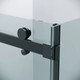 Миниатюра изображения товара Душевая стенка Grossman Classic 80x195 / 200.K33.04.80.21.00 (черный матовый/стекло прозрачное)